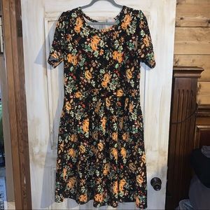 NWOT Lularoe size 3x Amelia style dress